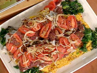 Baked Cod with Tomatoes and Onions Recipe - Food Network image