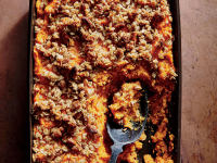 Sweet Potato Casserole with Crunchy Oat Topping Recipe ... image