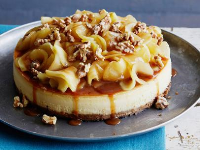 Caramel Apple Cheesecake Recipe | Bobby Flay | Food Net… image