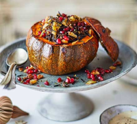 Stuffed pumpkin recipe - BBC Good Food image