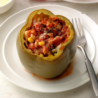 Vegetarian Stuffed Peppers Recipe: How to Make It image