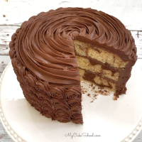 Moist and Delicious Marble Cake from Scratch! - My Cake School image