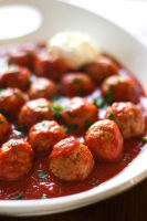 Crock Pot Italian Turkey Meatballs - Skinnytaste image