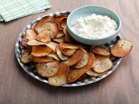 Cracked Pepper Potato Chips with Onion Dip Recipe | Ellie ... image