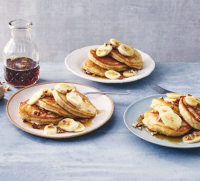 Easy banana pancakes recipe | BBC Good Food image