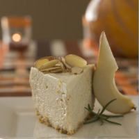 New York-Style Sour Cream-Topped Cheesecake Recipe image