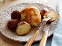 Roasted Rosemary Chicken with Potatoes Recipe | Food ... image