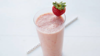 Strawberry Smoothie Recipe - BettyCrocker.com image