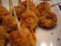 Make-Ahead Bisquick Sausage Ball Appetizers Recipe - Food.… image