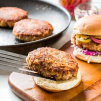 Crispy Skillet Turkey Burgers | Cook's Country image