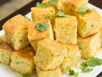 Creamed Cornbread with Jalapeno Butter Recipe | Ayes… image