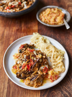 Joanna Lumley's aubergine curry recipe | Jamie Oliver reci… image