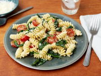Fusilli with Spinach and Asiago Cheese Recipe | Giada De ... image