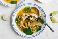 Chicken soup recipes - BBC Good Food image