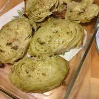 RECIPE FOR BAKED CABBAGE STEAKS RECIPES