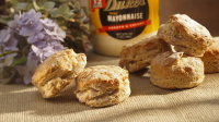 Basic 3 Ingredient Drop Biscuits – Duke's Mayo image