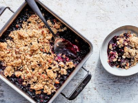 Blueberry Crumble Recipe | Food Network image