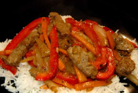 Boudin (boudain) recipe, a pork and rice Cajun sausage ... image