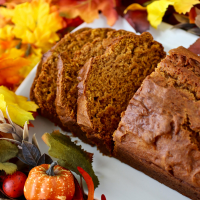PUMPKIN BREAD WITH BUTTER RECIPES