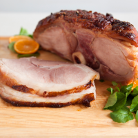 Baked Ham Recipe Recipe - Epicurious image