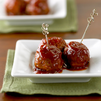 Cranberry-Sauced Meatballs Appetizer - Better Homes & G… image