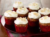 Gingerbread Cupcakes with Orange Icing Recipe | Ina Garte… image
