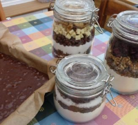 Chocolate Brownie Mix in a Jar - BBC Good Food image
