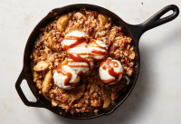 Skillet Caramel-Apple Crisp Recipe - NYT Cooking image