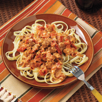 Pork & Tomato Pasta Sauce Recipe: How to Make It image
