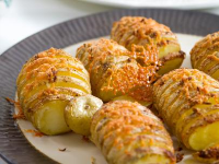 Cheesy Hasselback Potatoes Recipe | Trisha Yearwood | Foo… image