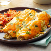 Creamy Chicken Enchiladas Recipe: How to Make It image