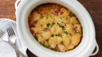 Slow-Cooker Ham and Cheese Biscuit Casserole Recipe ... image