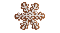 Gingerbread Snowflakes Recipe - Martha Stewart image