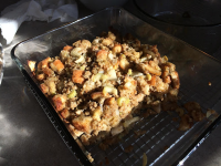 Roast the stuffing outside the turkey | Just A Pinch Recipes image