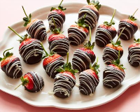 STRAWBERRIES COVERED CHOCOLATE RECIPES