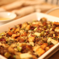 SAUSAGE CRANBERRY APPLE STUFFING RECIPES