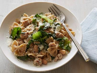 Pasta with Escarole, White Beans and ... - Food Network image