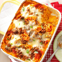 BAKED SPAGHETTI COTTAGE CHEESE RECIPES