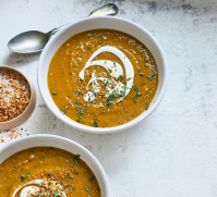 Low-calorie soup recipes - BBC Good Food image