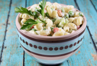 Macaroni Salad with Peas Recipe | Allrecipes image