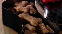 Peanut Butter Dog Bone Treats Recipe - Food Network image