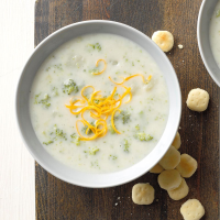 Broccoli Chowder Recipe: How to Make It - Taste of Home image