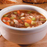 Ground Beef Vegetable Soup Recipe: How to Make It image