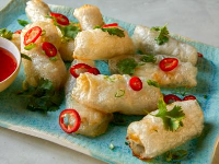Air Fryer Rice Paper Chicken Roll-Ups Recipe | Food ... image