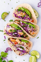 Cilantro Lime Fish Tacos - Skinnytaste image