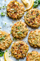 Baked Corn and Crab Cakes (Oven or Air Fryer!) - Skinnytas… image