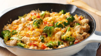 CHEESY CHICKEN AND RICE SKILLET RECIPES