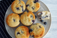 The Best Keto Blueberry Muffins - Delightfully Low Carb image