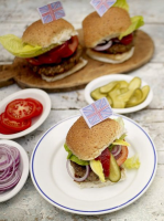 Crazy good pork burger | Pork recipes | Jamie Oliver recipes image