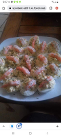 Shrimp deviled eggs | Just A Pinch Recipes image